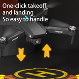 🔥(FREE SHIPPING)🔔 Drone with 4K Camera Suitable for Adults, Brushless Motor, Circular Flight, Waypoints, Altitude Hold, Headless Mode