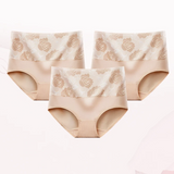 High-Waisted Antibacterial Panties