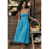 Sleeveless Corset Fit Midi Dress(BUY 2 FREE SHIPPING)