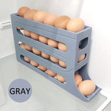 Egg Holder for Fridge, Eggs Dispenser Auto Rolling