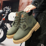 Men's Classic Vintage Motorcycle Boots