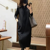 Women's Hooded Chic Loose Dress