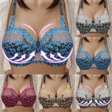 New Women Comfort Soft Breathable Wire Free Plus Size Bra