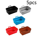 (🎁2024 New Year 🎁)Foldable Air Fryer Silicone Baking Tray