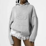 Embossing Knitting Hoodies(Buy 2 Free Shipping)