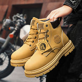 Men's Classic Vintage Motorcycle Boots