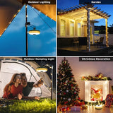 Multifunctional LED Outdoor Camping Colorful Atmosphere String Lights