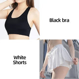 🔥Women's Fitness Sports Bra High Waist Shorts Two Piece Set（Free shipping for two sets）