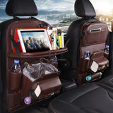 🚗✨PU Multifunctional Seat Back Tray Pouch