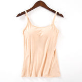 Loose-fitting Tank Top With Built-in Bra