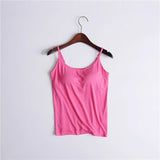 Loose-fitting Tank Top With Built-in Bra