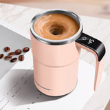 Electric Coffee Mug USB Rechargeable Automatic Magnetic Mug Kitchen Gadgets