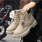 Men's Classic Vintage Motorcycle Boots