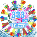 💝 💝  Fast inflating self sealing colourful water balloons 😝  1 set of（ 9 bundles of 333 balls）