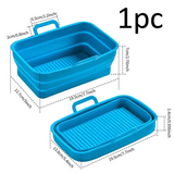 (🎁2024 New Year 🎁)Foldable Air Fryer Silicone Baking Tray