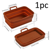 (🎁2024 New Year 🎁)Foldable Air Fryer Silicone Baking Tray