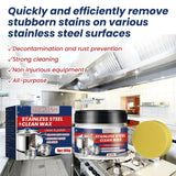 🔥🔥Hot Selling Now & Magical Nano-Technology Stainless Steel Cleaning Paste-SURFACE SAFE, NO RESIDUE