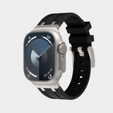 New XAP Metal Head Silicone Band For Apple Watch