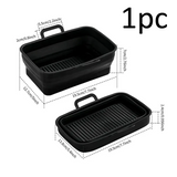 (🎁2024 New Year 🎁)Foldable Air Fryer Silicone Baking Tray