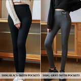 Women’s Fashionable Thermal Cashmere Slim Pants（Buy two and get free shipping）