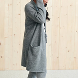 Long Patch Pocket Sweater Coat (Buy 2 free shipping)