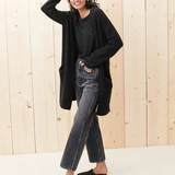 Long Patch Pocket Sweater Coat (Buy 2 free shipping)