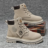 Men's Classic Vintage Motorcycle Boots