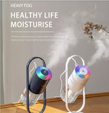 USB Air Humidifier Home Use with Projector Night Light Ultrasonic Car Mister