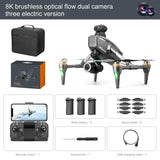 🔥(FREE SHIPPING)🔔 Drone with 8K camera for adults, v196 rc quadcopter with auto return, follow me, brushless motor, circular flight, waypoint, altitude hold, headless mode, 28 minutes long flight time!!