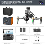 🔥(FREE SHIPPING)🔔 Drone with 8K camera for adults, v196 rc quadcopter with auto return, follow me, brushless motor, circular flight, waypoint, altitude hold, headless mode, 28 minutes long flight time!!