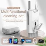 8-in-1 Cleaning Kit, Multifunctional Electronic Cleaning Kit Cleaning Brush Tool for Airpod Pro / Keyboard / Earbuds / MacBook / Headphones / Earphones / iPad / iPhone