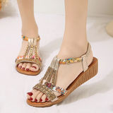 🔥Last Day Promotion - Women's New Summer Rhinestone Open Toe Orthopaedic Sandals