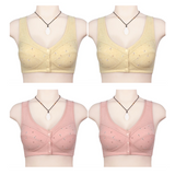 🌷 New Design for Senior Front Closure Cotton Bra