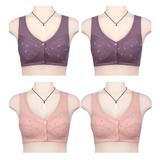 🌷 New Design for Senior Front Closure Cotton Bra