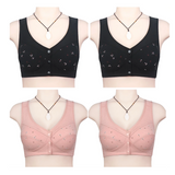 🌷 New Design for Senior Front Closure Cotton Bra