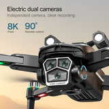 🔥(FREE SHIPPING)🔔 Drone with 8K camera for adults, A168 rc quadcopter with auto return, follow me, brushless motor, circular flight, waypoint, altitude hold, headless mode, 28 minutes long flight time!!