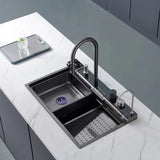 Workstation Kitchen Sink Kit With Digital Temperature Display