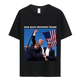 Trump Rally Shooting Trump 2024 Mens Womens T Shirt