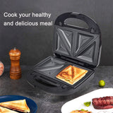 6 in 1 Waffle Maker Sandwiches Donut Cakes Barbecue Breakfast Machine