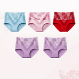 High-Waisted Antibacterial Panties