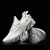 Breathable Fly Weave Casual Men's Trend Blade Fish Scale Sneakers