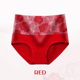 High-Waisted Antibacterial Panties