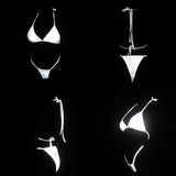 🔥Summer Hot💕Reflective Sexy Bikini Swimsuit（Free shipping on the second one）