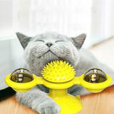 🔥 Interactive Windmill Cat Toys with Catnip