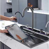 Workstation Kitchen Sink Kit With Digital Temperature Display