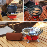 Portable Stainless Steel Gas Stove for Outdoor Camping