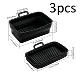 (🎁2024 New Year 🎁)Foldable Air Fryer Silicone Baking Tray