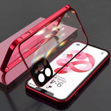 Compatible with Apple for Iphone13 12pro Double Sided Buckle Magnetic Phone Case