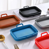 (🎁2024 New Year 🎁)Foldable Air Fryer Silicone Baking Tray