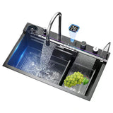 Workstation Kitchen Sink Kit With Digital Temperature Display